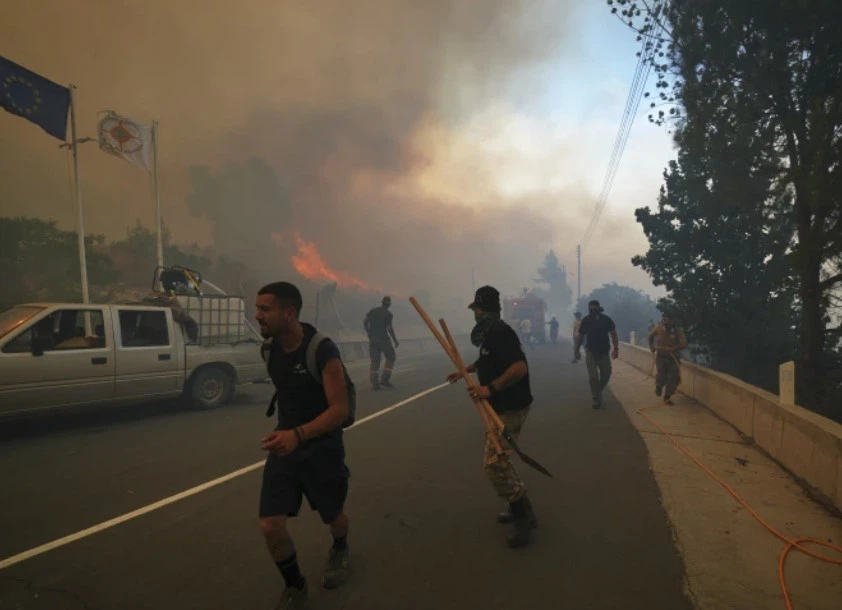 Cyprus Suffers Worst Wildfire in Decades- Cyprus Suffers Worst Wildfire in Decades-
